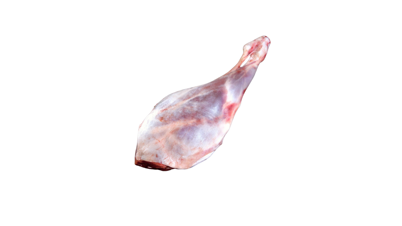 Quarto pernil de cordeiro